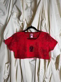 Image 5 of Crop Top Red