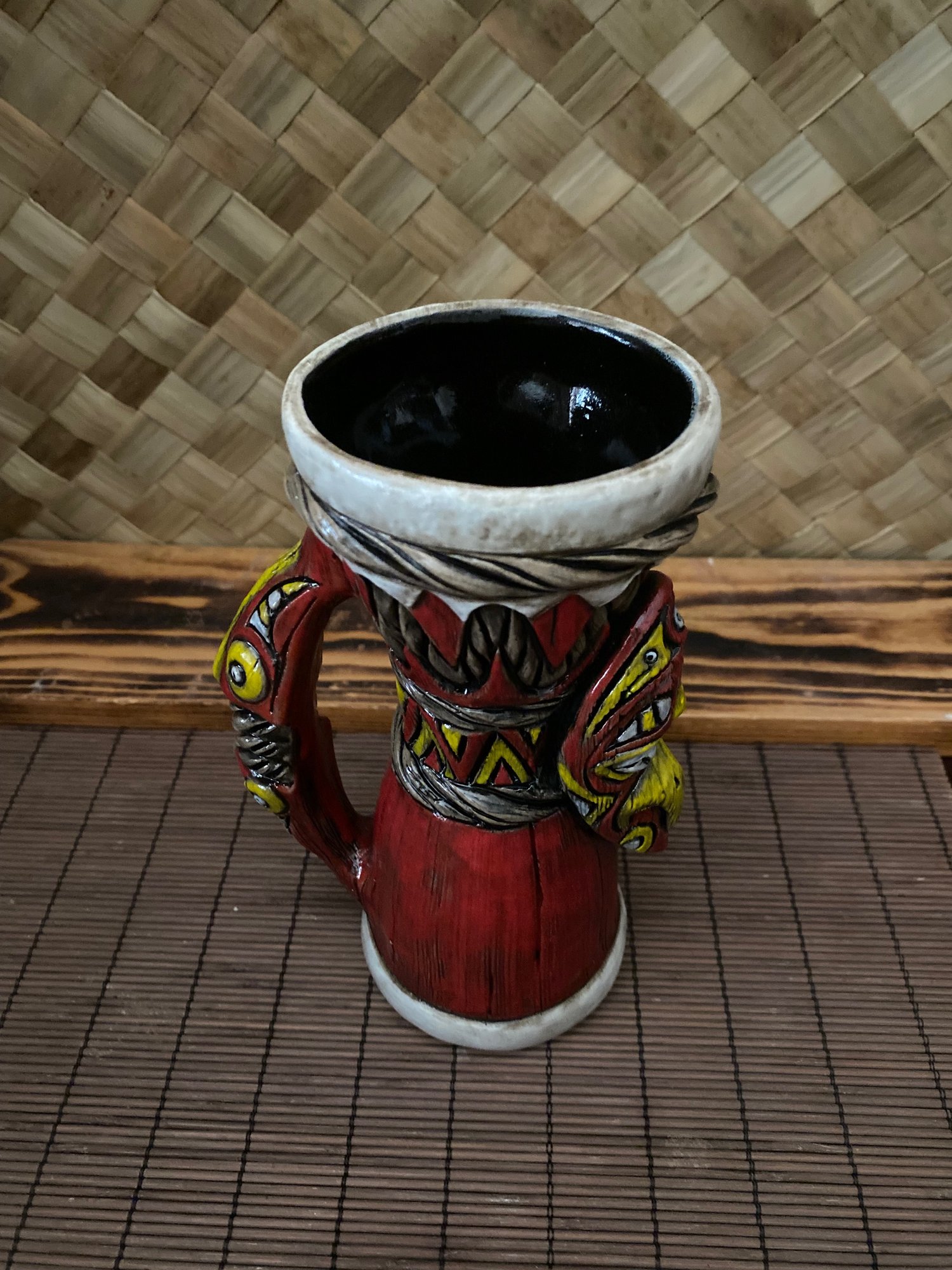 Image of Glossy Red PNG Inspired Drum Mug #33 - US Shipping Included 