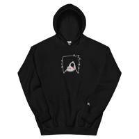 patchrick face - embroidered hoodie