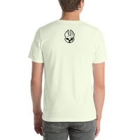 Image 16 of Artbot Alien Bent Back Light-Colored Unisex t-shirt