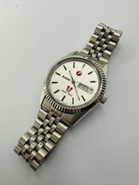 Image 6 of Rado Purple Horse Day Date Silver Dial Stainless Steel Automatic Men’s Watch