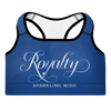 Signature Blue Padded Sports Bra