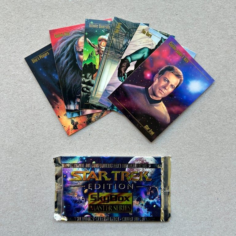 STAR TREK COLLECTOR CARDS - 1993 Image 2
