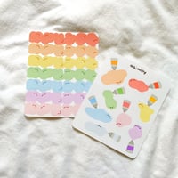 Image 1 of Paint blob stickers