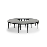 Black Serpentine  Table