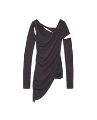 Image 3 of Rippled Slit Top