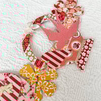 Image 4 of Baskets of Hearts & Birds Swag  III