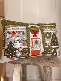 Image 1 of Christmas Shop Window Cushion