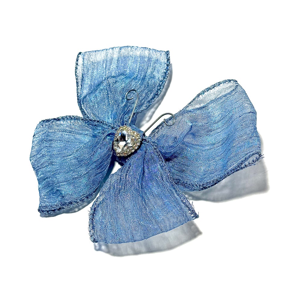 Image of Shimmer Butterfly Bow Single Clip