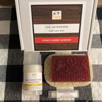 Image 2 of The Workman Self Care Box for Men-Honey Cherry Almond