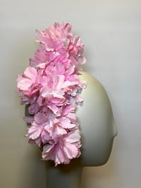 Image 3 of Soft  pink flower trail. 