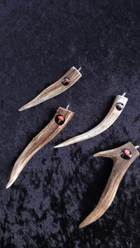 Image 1 of Antler and mushroom pendant
