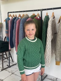 Image 2 of Sports Aran Sweater - Kids