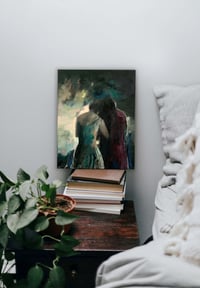 Image 1 of Painting / maleri  / "The last night in Paris" / 40x50 cm