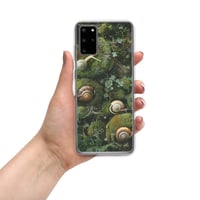 Image 10 of Flora and Fauna Goblincore Grunge Snails and Moss Clear Case for Samsung®