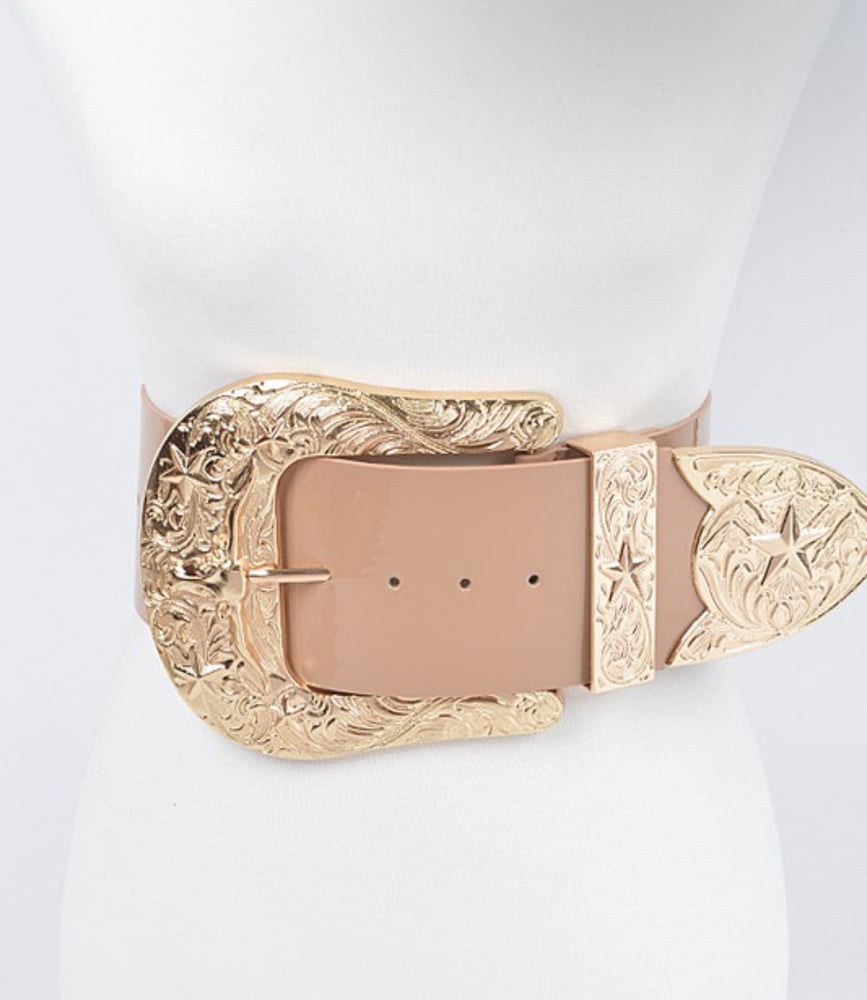 Image of Luxe Cowboy Cinch Belt