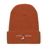 Image 2 of LITTLE GULL - Waffle beanie