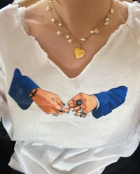 Image 2 of Alright hands shirt
