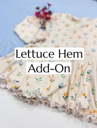 Image 1 of Lettuce Hem Add-On