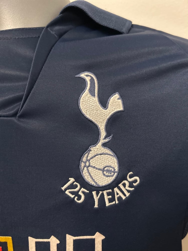 Image of Tottenham Hotspur “BERBATOV 9” 2007/08 Away Shirt + UEFA patch  (M)