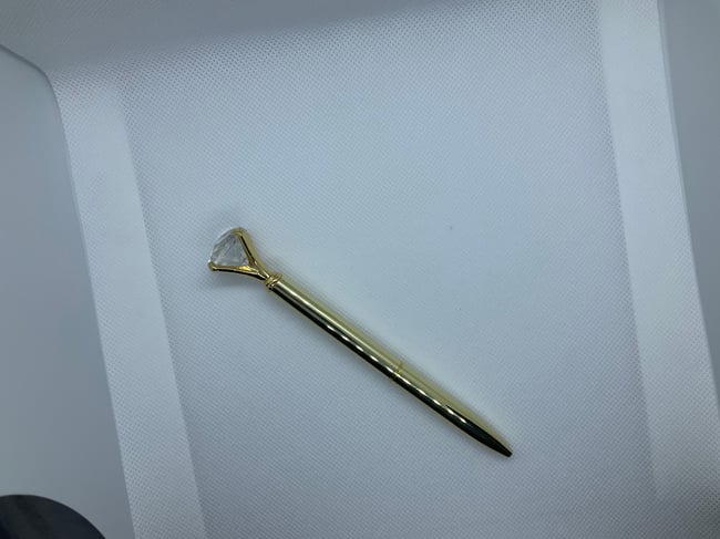 Diamond wand pen-metalllic collection (personalized)