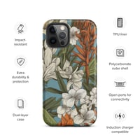 Image 13 of Colorful Botanical Plants Art Nouveau Tough Case for iPhone®