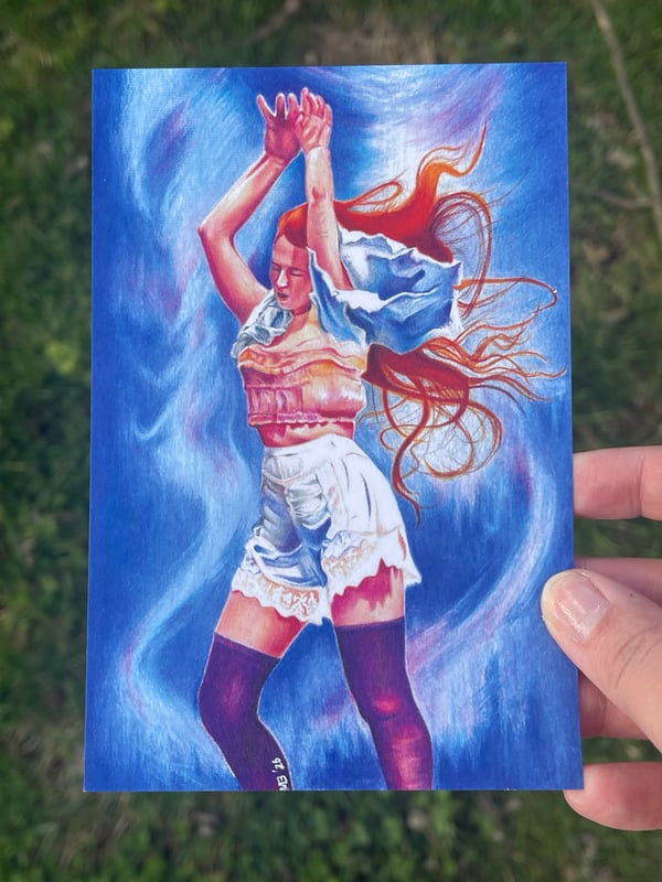 Image of “Sympathy Magic” postcard