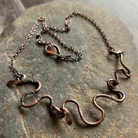 Image 1 of The Power of Three ~ Snake Link Necklace
