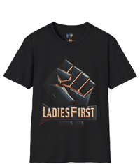 Image 1 of Black Lightening Fist T-shirt 