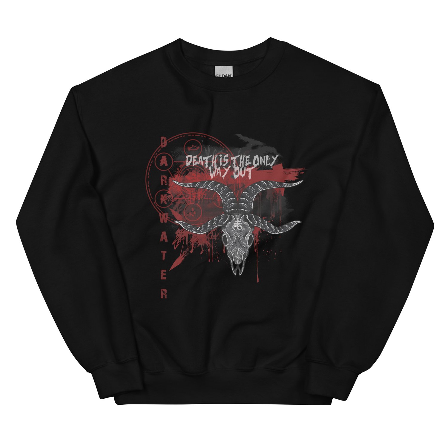 Image of Officially licensed Babalon Red skull Unisex Sweatshirt