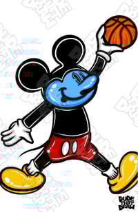 Image 7 of Mickey “MJ” Smurf Print