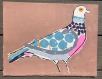 Image 1 of Pink breasted monoscreenprinted pigeon 2 