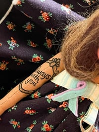Image 6 of RESERVED FOR DEBBYE STAY SI AWARENESS SMALL ART DOLL