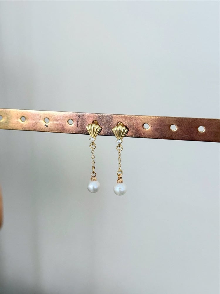 Image of Deep Dive Dangle Earrings