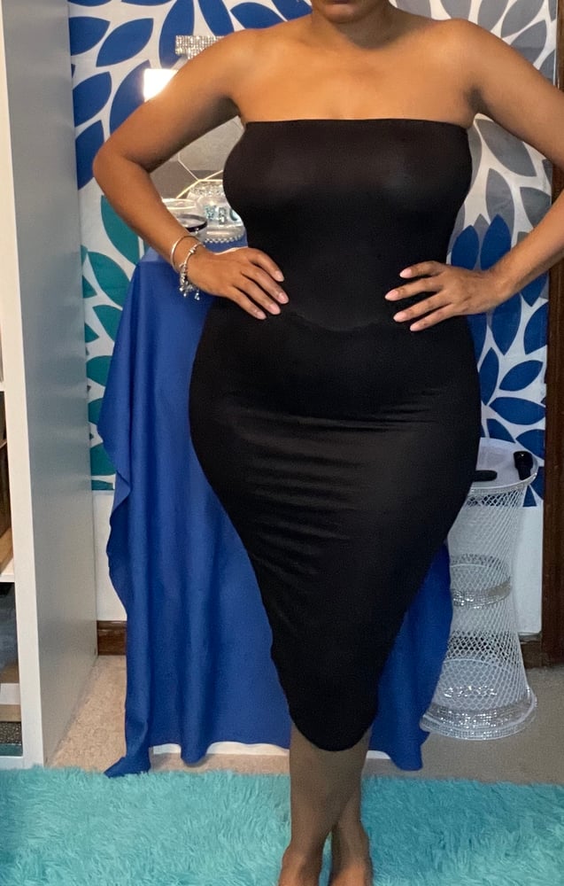 Image of TUBE MIDI DRESSES