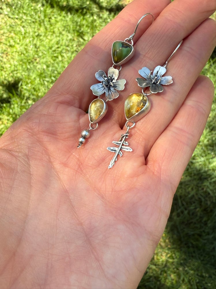 Image of Marigold Mismatch Earrings