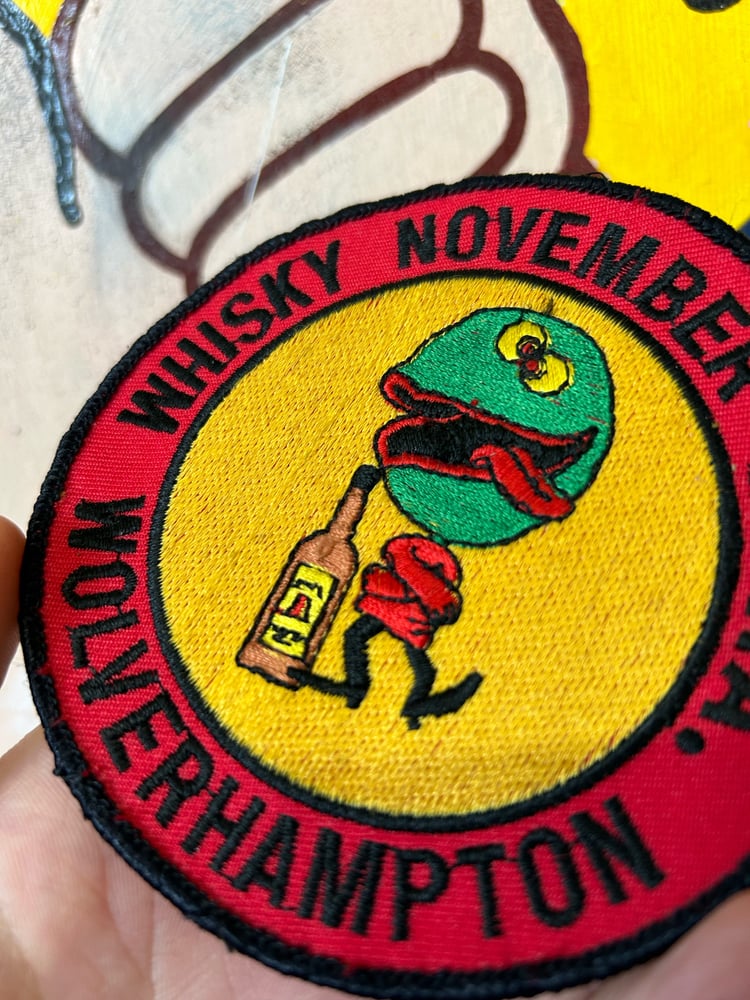 Image of Vintage QSL radio patch 