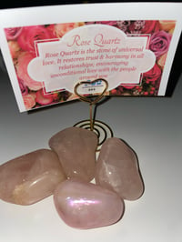 Image 1 of Rose Quartz $8