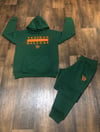 YB Unisex Hunter Green Essential Sweatsuit