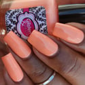 Glisten & Glow Peach Rings