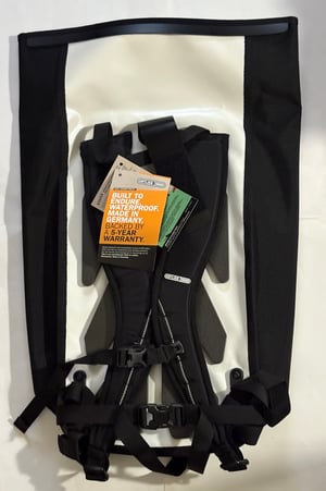 Image of Ortlieb x Messenger 841 Capsule Cycling Cap and Velocity Backpack 