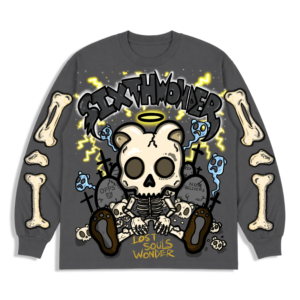 Image of Teddy Bones Lost Souls Longsleeve T-shirt