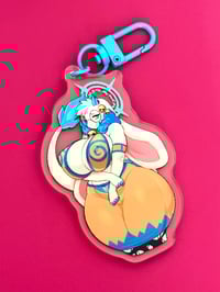 Angela Flux Keychain