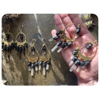 Image 2 of Bundle and Save - Solid Brass Chandelier Earrings 