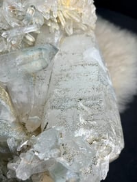Image 8 of Phantom Quartz Cluster With Chlorite Inclusions Statement Piece #2390