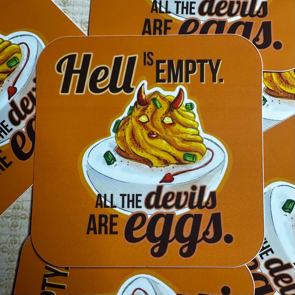 Image of Deviled Egg Sticker
