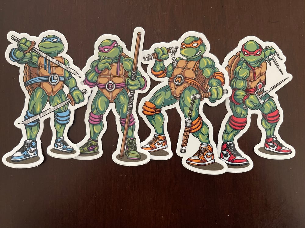 Turtles sticker pack 