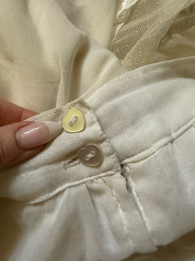 70s Gunne Sax voile maxi skirt