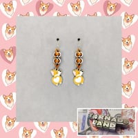 Cute Corgi Booty Earrings