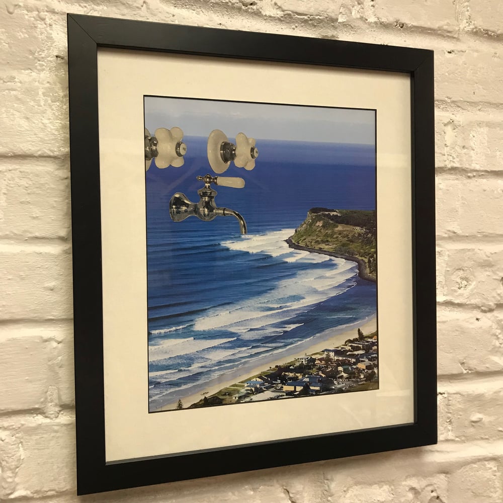 Image of TUB FRAMED ORIGINAL ART 